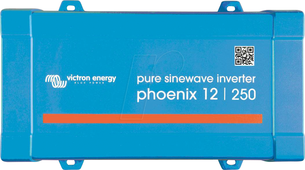 VE PHOE 12/250 - Wechselrichter, Sinus, 12V, 200 W, Schutzkontakt von Victron Energy