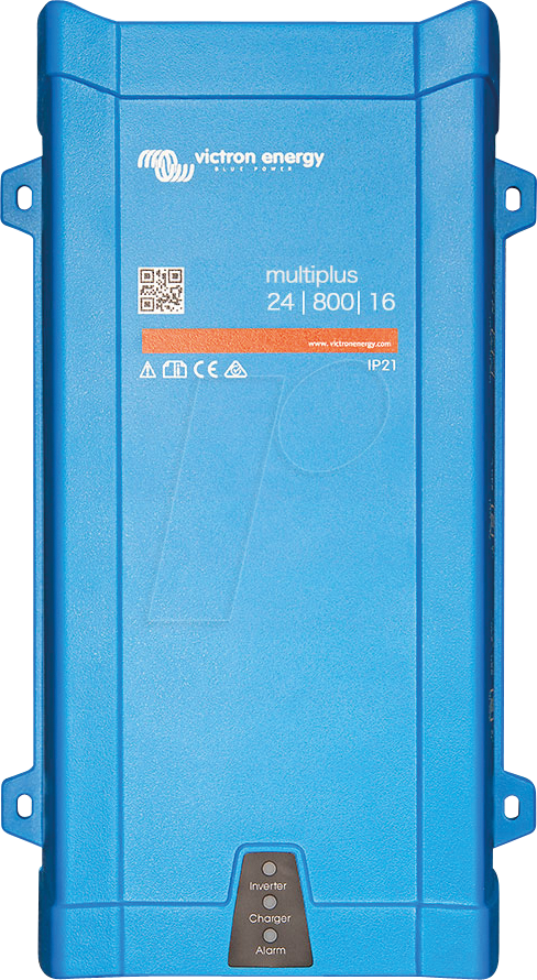 VE PMP241800000 - Wechselrichter MultiPlus 24/800/16-16, Sinus, 24 V, 800 W von Victron Energy