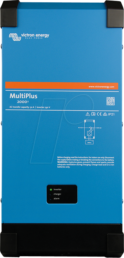 VE PMP242200000 - Wechselrichter MultiPlus 24/2000/50-32, VE.Bus, 50 A Ladegerät von Victron Energy