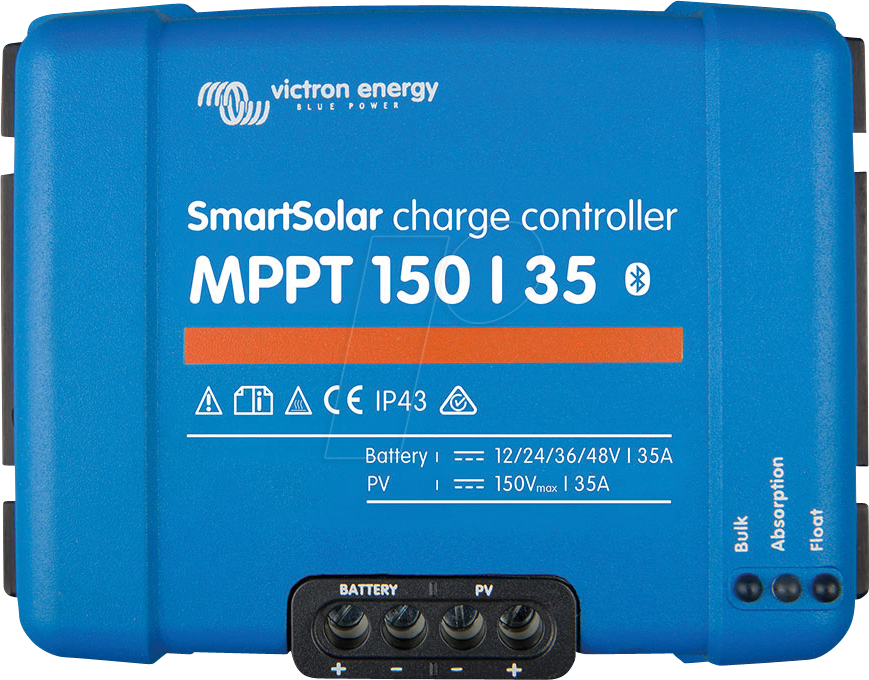 VE SCC115035210 - Solar Laderegler SmartSolar MPPT 150/35, 35A von Victron Energy