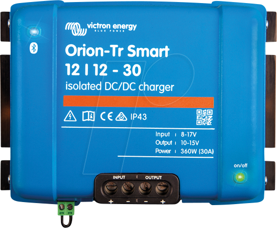 VE TR 12/12-30 - DC/DC Charger, 12 V, 30 A von Victron Energy