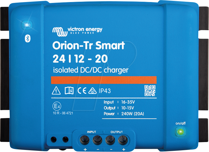 VE TRS 12/12-18 - DC/DC Charger, 12 V, 18 A von Victron Energy