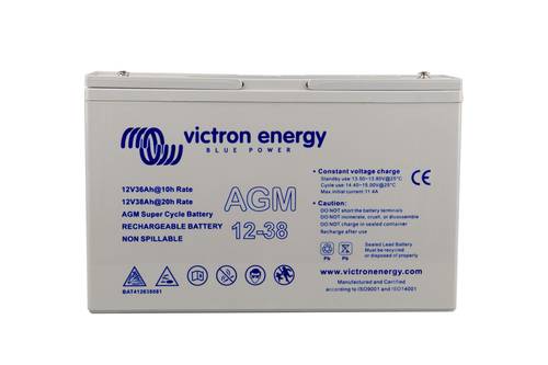 Victron Energy AGM Super Cycle 12V 25A BAT412025081 Bleiakku 12V 25Ah Blei-Vlies (AGM) (B x H x T) 1 von Victron Energy
