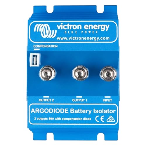 Victron Energy ArgoDiode Batterietrenner 80-2SC (2 Batterien 80 Amp), Einzelhandel von Victron Energy