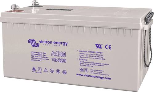 Victron Energy Blue Power BAT412201104 Solarakku 12V 220Ah Blei-Gel (B x H x T) 522 x 238 x 240mm M8 von Victron Energy