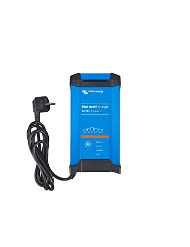 Victron Energy Blue Smart IP22 24-Volt 16 Ampere 230V, Einzelausgang Batterieladegerät CEE7/7, Bluetooth von Victron Energy