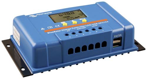Victron Energy Blue-Solar PWM-LCD&USB Laderegler PWM 12 V, 24 V, 48V 30A von Victron Energy