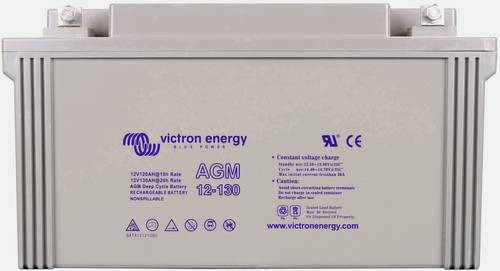 Victron Energy Deep Cycle BAT412121084 Bleiakku 12V 130Ah Blei-Vlies (AGM) (B x H x T) 176 x 410 x 2 von Victron Energy
