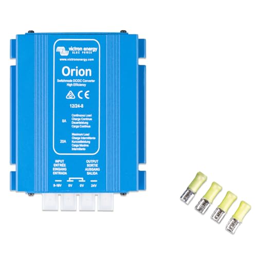 Victron Energy Orion IP20 12/24-Volt 8 Amp DC-DC Konverter Nicht isoliert, Hohe Leistung von Victron Energy