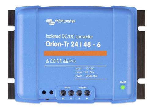 Victron Energy Orion-Tr 24/48-6 DC/DC-Wandler - 40 V, 60 V/8A 280W von Victron Energy