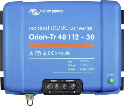 Victron Energy Orion-Tr 48/12-30A DC/DC-Wandler 48 V/DC - 12 V/DC/40A 430W von Victron Energy
