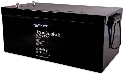 Victron Energy SuperPack BAT512120705 Solarakku 12.8V 50Ah LiFePO 4 (B x H x T) 330 x 220 x 172mm M8 von Victron Energy