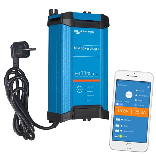 VictronEnergy Blue Smart IP22 Ladegerät 24/8 230V - 1 Anschluss von VictronEnergy
