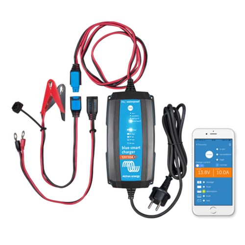VictronEnergy Blue Smart IP65s Ladegerät 12/4(1) 230V CEE 7/17 Retail von VictronEnergy