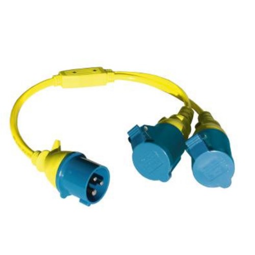 VictronEnergy Y-Verteilerkabel 16A/250Vac CEE auf 2xCEE von VictronEnergy