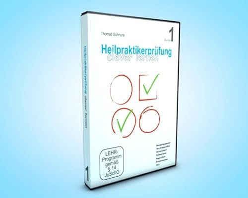 Thomas Schnura : Heilpraktikerprüfung - Clever lernen - Bundle 1 [10 DVDs] von Video-Commerz GmbH