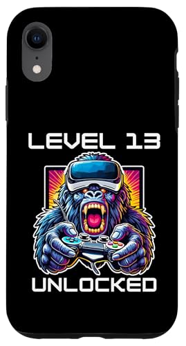 Level 13 freigeschaltet Lustiger Videospieler 13. Geburtstag Hülle für iPhone XR Level 13 freigeschaltet Lustiger Videospieler 13. Geburtstag Hülle für iPhone XR von Video Gaming Birthday Level Up Gamer - Tee Store.