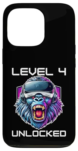 Level 4 Unlocked Lustiger Videospieler zum 4. Geburtstag Hülle für iPhone 13 Pro Level 4 Unlocked Lustiger Videospieler zum 4. Geburtstag Hülle für iPhone 13 Pro von Video Gaming Birthday Level Up Gamer - Tee Store.