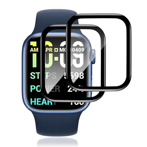 VideoSecu 2 Stück für Panzerglas für Apple Watch Series 7/8/9 41mm Schutzfolie, Klar HD Weich TPU Displayschutz für Apple Watch 9 41mm, Blasenfreie Vollständige Abdeckung Folie für Apple Watch 8 41mm VideoSecu 2 Stück für Panzerglas für Apple Watch Series 7/8/9 41mm Schutzfolie, Klar HD Weich TPU Displayschutz für Apple Watch 9 41mm, Blasenfreie Vollständige Abdeckung Folie für Apple Watch 8 41mm von VideoSecu