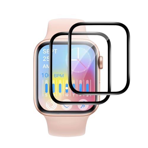 VideoSecu 2 Stück für Panzerglas für Apple Watch Series 4/5/6/se 40mm Schutzfolie, Flexible Selbstheilende TPU Folie, Blasenfreie, Kratzfest, Anti-Fingerabdruck, Ultradünnes 0.2mm, Perfekte Passform VideoSecu 2 Stück für Panzerglas für Apple Watch Series 4/5/6/se 40mm Schutzfolie, Flexible Selbstheilende TPU Folie, Blasenfreie, Kratzfest, Anti-Fingerabdruck, Ultradünnes 0.2mm, Perfekte Passform von VideoSecu