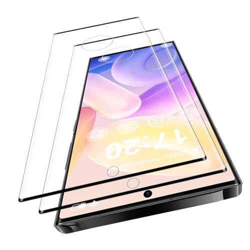 VideoSecu 2 Stück für Panzerglas für Samsung Galaxy S23 Ultra Schutzfolie, 9H Härte HD Blasenfreie Gehärtetes Glas Displayschutzfolie - 100% Touchgenauigkeit, Kratzfest, Ölfrei, Vollständige Abdeckung VideoSecu 2 Stück für Panzerglas für Samsung Galaxy S23 Ultra Schutzfolie, 9H Härte HD Blasenfreie Gehärtetes Glas Displayschutzfolie - 100% Touchgenauigkeit, Kratzfest, Ölfrei, Vollständige Abdeckung von VideoSecu