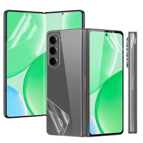 VideoSecu 2+2 Stück für Panzerglas für Samsung Galaxy Z Fold 4 Schutzfolie, Flexible Selbstheilende TPU Folie, Ultra-HD, Blasenfreie, Kratzfest, Anti-Fingerabdruck, Ultradünnes 0.2mm, Anti-Schmutz von VideoSecu