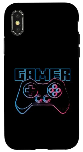 Gaming Zocken Zocker Gamer Hülle für iPhone X/XS Gaming Zocken Zocker Gamer Hülle für iPhone X/XS von Videospiele Computerspiele Gamer