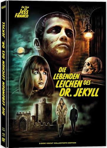 Die lebenden Leichen des Dr. Jekyll [Blu-Ray+DVD] Cover B - Mediabook von Vidiots Produktion