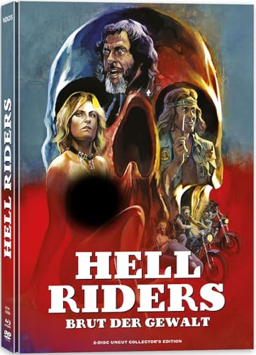 Hell Riders [Blu-Ray+DVD] Cover C - Mediabook - uncut von Vidiots Produktion