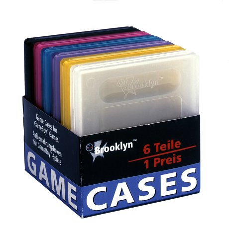 Game Boy - Game Cases 6er-Pack von Vidis