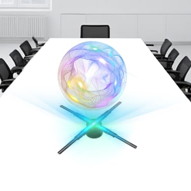 3D-Hologramm-Lüfterprojektor, 50cm-Projektor-Display mit 552 LED-Perlen 1600 * 552 HD-Werbemaschine, Holografischer Ventilator WiFi-Steuerung mit Fernbedienung für Unternehmen 3D-Hologramm-Lüfterprojektor, 50cm-Projektor-Display mit 552 LED-Perlen 1600 * 552 HD-Werbemaschine, Holografischer Ventilator WiFi-Steuerung mit Fernbedienung für Unternehmen von Vielrosse