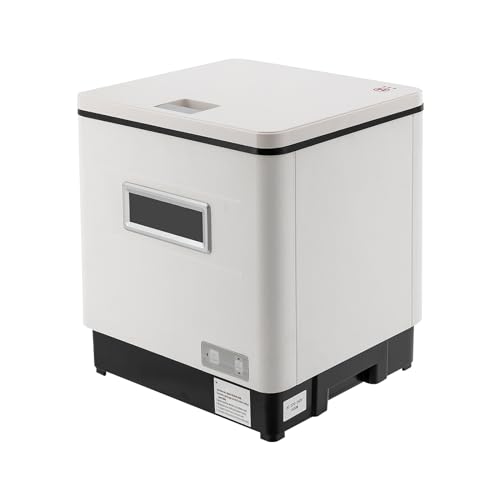 Mini Geschirrspüler, Tischgeschirrspüler Spülmaschine Freistehend Klein Geschirrspülmaschine 800W Wasserverbrauch Max 12L für Büro Camping Wohnmobil 42 * 38,5 * 46,5cm Mini Geschirrspüler, Tischgeschirrspüler Spülmaschine Freistehend Klein Geschirrspülmaschine 800W Wasserverbrauch Max 12L für Büro Camping Wohnmobil 42 * 38,5 * 46,5cm von Vielrosse