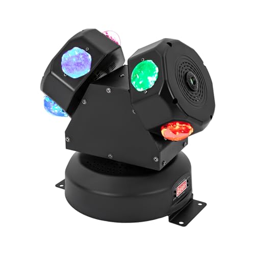 Moving Head LCD 120W DMX512 RGBW DJ Lichter mit 4 Lichtfarben und 4 Arbeitsmodi Doppelkopf Disco Licht für Partys Bars Konzerte Clubs Moving Head LCD 120W DMX512 RGBW DJ Lichter mit 4 Lichtfarben und 4 Arbeitsmodi Doppelkopf Disco Licht für Partys Bars Konzerte Clubs von Vielrosse