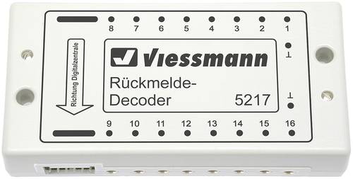 Viessmann Modelltechnik 5217s88-Bus Rückmeldedecoder Baustein, mit Kabel, mit Stecker Viessmann Modelltechnik 5217s88-Bus Rückmeldedecoder Baustein, mit Kabel, mit Stecker von Viessmann Modelltechnik