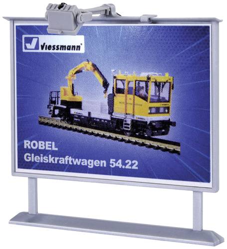 Viessmann Modelltechnik 6336 H0 Werbetafel mit LED Fertigmodell von Viessmann Modelltechnik