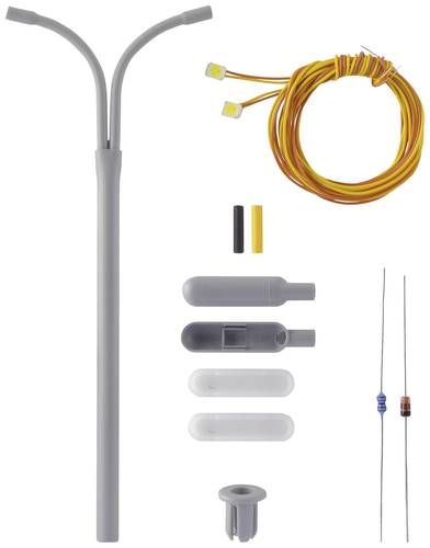 Viessmann Modelltechnik H0 Peitschenleuchte doppelt Bausatz 6723 1St. von Viessmann Modelltechnik