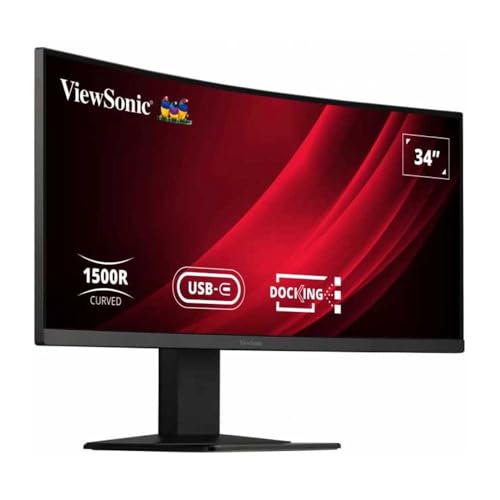 ViewSonic Display VG3419C Computerbildschirm 86,4 cm (34") 3440 x 1440 Pixel UltraWide Quad HD LED Schwarz von ViewSonic