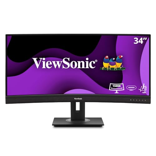 ViewSonic Monitor VG3456C, 3440x1440; 86,4 cm (34") von ViewSonic