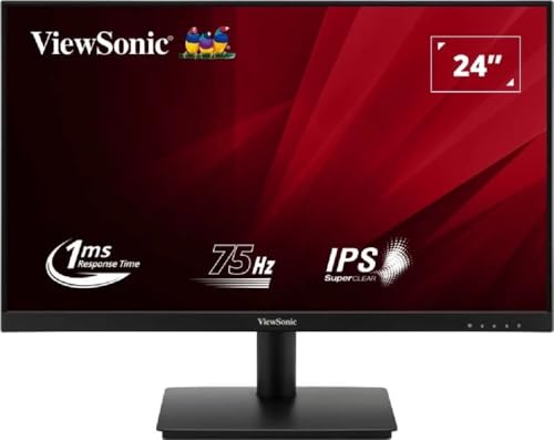 ViewSonic VA VA240-H-2 Computerbildschirm 60,5 cm (23.8") 1920 x 1080 Pixel Full HD LED Schwarz von ViewSonic
