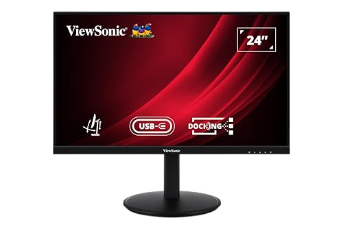 ViewSonic VG2409-MHDU-2 24” FHD 100Hz Frameless IPS Monitor with USB-C Hub, HDMI, DisplayPort In/Out, USB, Ergonomic Stand for Home & Office ViewSonic VG2409-MHDU-2 24” FHD 100Hz Frameless IPS Monitor with USB-C Hub, HDMI, DisplayPort In/Out, USB, Ergonomic Stand for Home & Office von ViewSonic