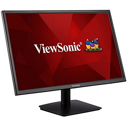 Viewsonic VA2405-H 59,9 cm (24 Zoll) Monitor (Full-HD, HDMI, VGA, Eye-Care, Eco-Mode) Schwarz von ViewSonic