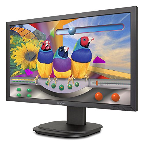Viewsonic VG2439SMH-2 59,9 cm (24 Zoll) Büro Monitor (Full-HD, VA-Panel, HDMI, DP, Lautsprecher, Höhenverstellbar, USB Hub, 4 Jahre Austauschservice) Schwarz von ViewSonic