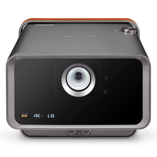 Viewsonic X10-4K UHD Heimkino LED Beamer (4K, 2.400 Lumen, Rec. 709, HDR, 2x HDMI, USB, USB-C, WLAN Konnektivität, Bluetooth, SD-Kartenleser, 2x 8 Watt Lautsprecher) anthrazit-metallic von ViewSonic