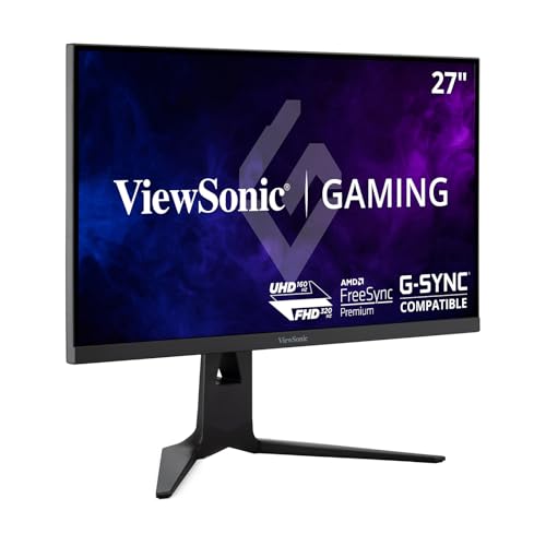 ViewSonic XG275D1-4K 27” dual Mode Gaming Monitor – FHD @320Hz, 4K @160Hz with USB-C 65W Charging & Height Adjustable Stand ViewSonic XG275D1-4K 27” dual Mode Gaming Monitor – FHD @320Hz, 4K @160Hz with USB-C 65W Charging & Height Adjustable Stand von ViewSonic