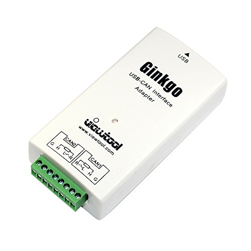 Viewtool Ginkgo USB zu CAN-Schnittstellenadapter, unterstützt Windows/Linux/MAC/Android/Raspberry Pi, USB-CAN Analysator, 2500VRMS Isolation CANopen SAE J1939 DeviceNet von ViewTool