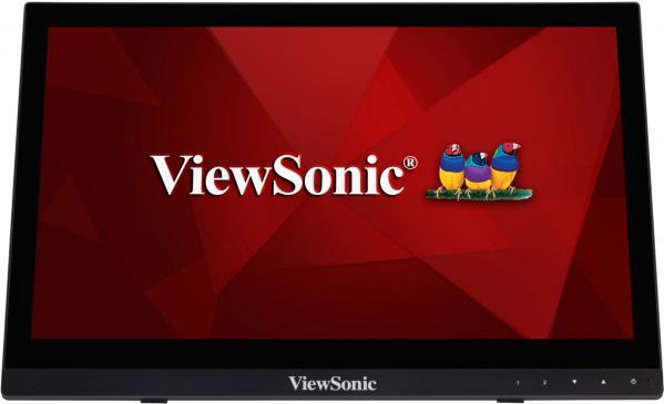 ViewSonic TD1630-3 (16) 40,6cm 10-Punkt-Touchscreen-Monitor - 1366x768, 16:9, 60Hz, HDMI, VGA, USB, Lautsprecher [Energieklasse B] (TD1630-3) von Viewsonic