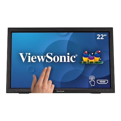 ViewSonic TD2223 55,9cm (22") Full HD 16:9 TN Touch-Monitor HDMI/VGA/DVI-D von Viewsonic