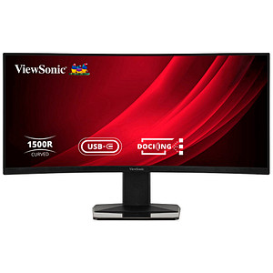 ViewSonic VG3419C  Curved Monitor 86,4 cm (34,0 Zoll) schwarz von Viewsonic