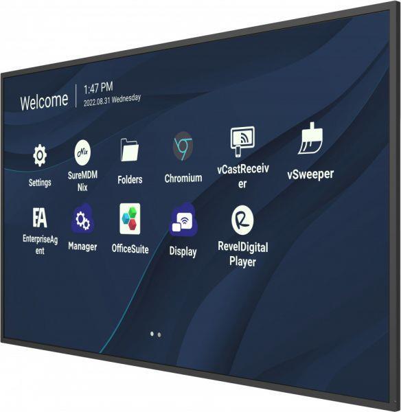 Viewsonic CDE9830 Interaktives Whiteboard 2,49 m (98 ) 3840 x 2160 Pixel Touchscreen Schwarz USB [Energieklasse G] (CDE9830) von Viewsonic