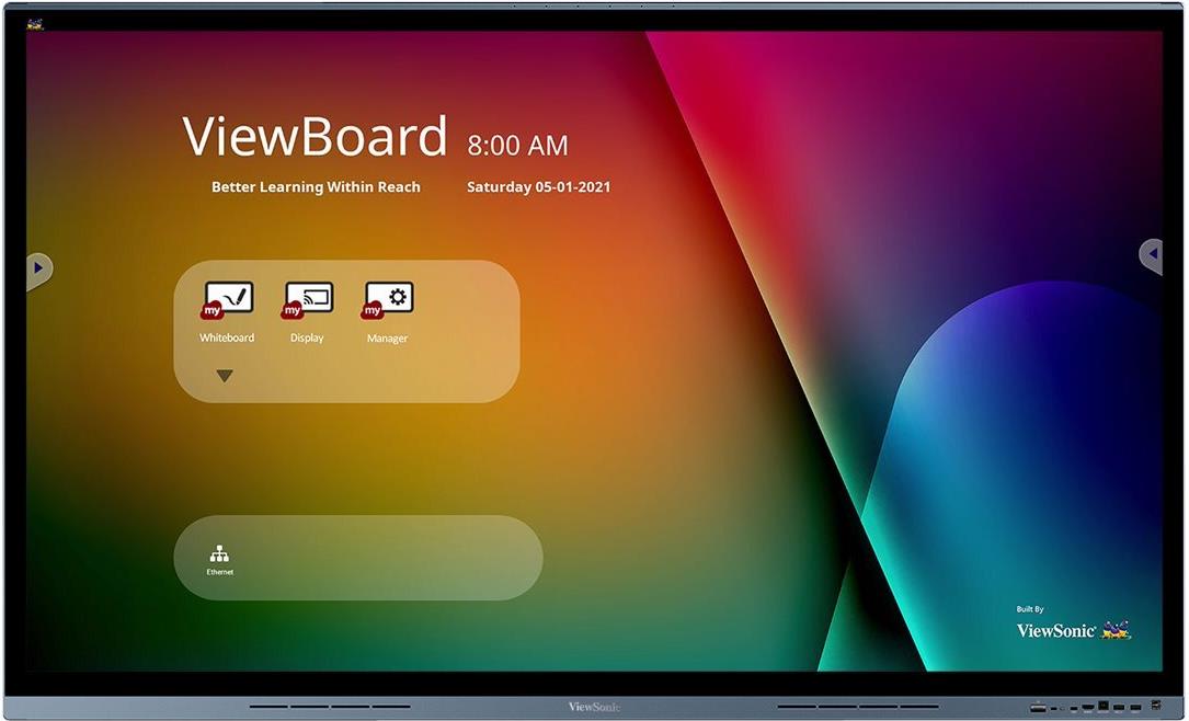 Viewsonic IFP6562 Interaktives Whiteboard 165,1 cm (65 ) 3840 x 2160 Pixel Touchscreen Schwarz USB-/RF-Drahtlos (IFP6562) von Viewsonic
